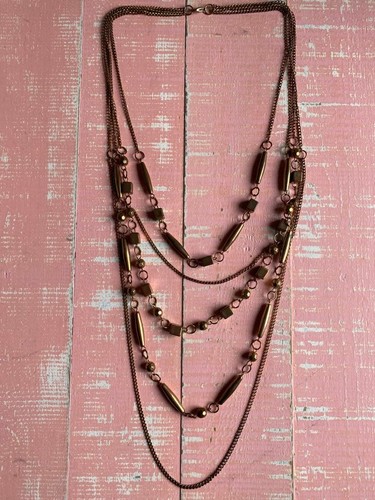 Collana vintage catena - oro, 5