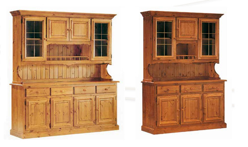 Credenza cristalliera 4 - cristalliera, 3/4