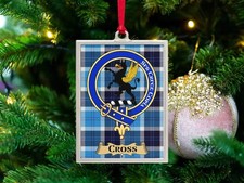 Ornamento tartan scozzese