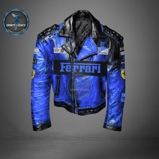 Giacca Moto Pelle Racing