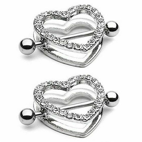 Piercing argento cuore - piercing,
