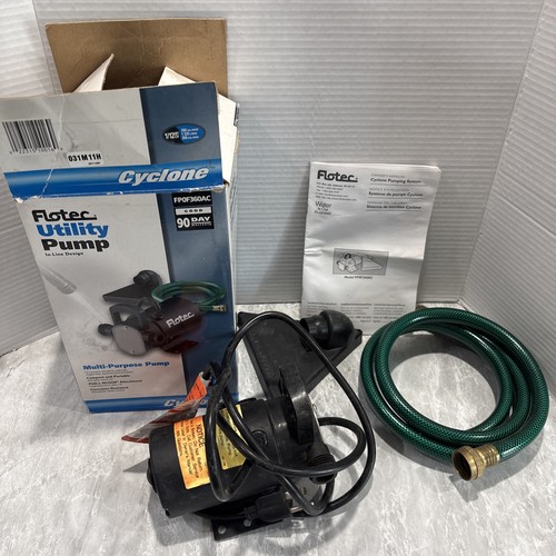 Flotec cyclone compact utility - compact,