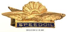 SPEEDOIL Motore Stellare distintivo pubblicitario ditta Oli per Aeronautica 