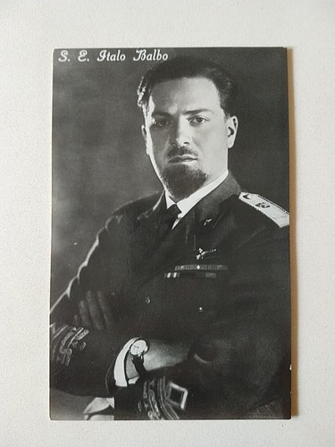 Cartolina italo balbo - cartolina,