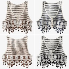Gilet Etnico Da Donna Senza