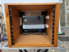 Flight Case  Rack Mobile In Legno 10 Unità BELLISSIMO!!!