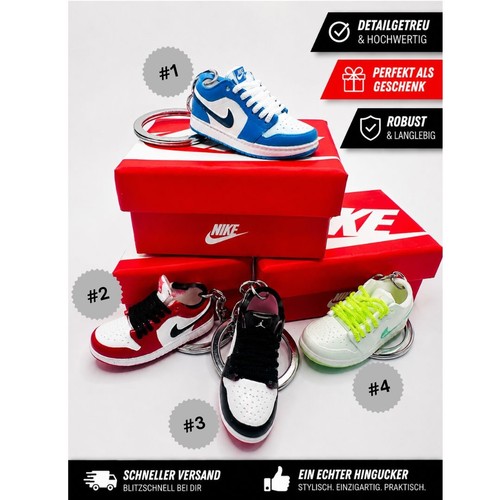 Portachiavi sneaker basso - , 3d