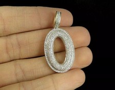 Ciondolo lettera diamante - lettera, o