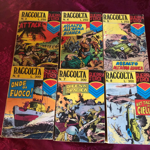 Fumetti epoca raccolta n - fumetti, d'epoca