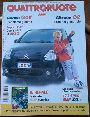 Quattroruote 2003 citroen - quattroruote, n.10/2003