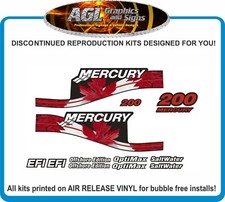 MERCURY 200 Canadian Decal Kit
