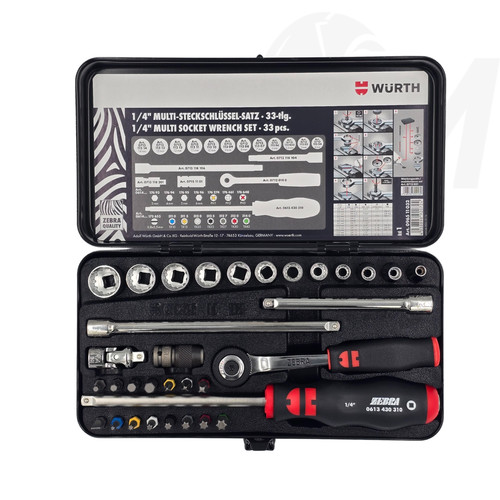 Wurth set presa - set, 1/4