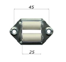 RULLO GUIDA NYLON PER CINGHIA