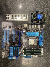 Asus P8P67 EVO  Mainboard LGA 1155 + I/O Shield + CPU Intel I3 2100 + 8 GB ram 