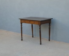 Tavolino scrittoio in castagno/frassino, fine '800 - L 100,5 x P 61 cm!