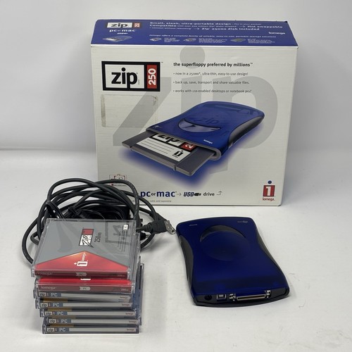 Iomega zip 250 z250usbpcm usb - iomega,