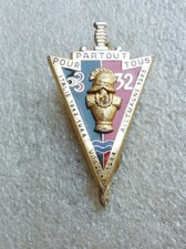 Insigne  32e Régiment du Génie
