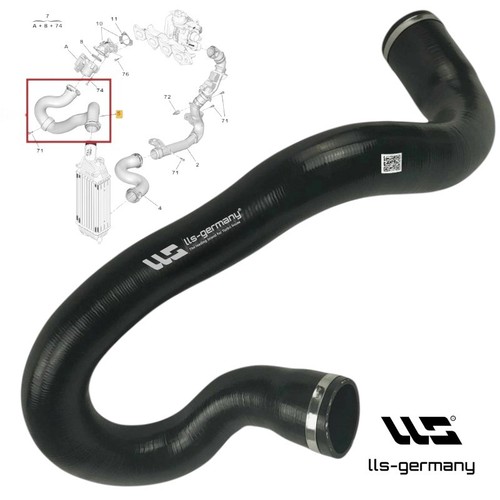 Turboscarico tubo intercooler - turboscarico,
