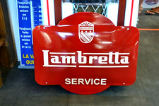 Insegna Smaltata LAMBRETTA