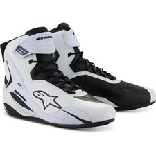 Alpinestars Scarpe Da Moto Donna 8 - Stella Faster-4 - Bianco-Nero