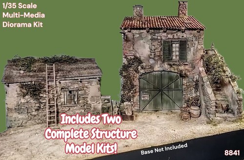 Scale wwii diorama - diorama, set