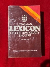 The Longman Lexicon of
