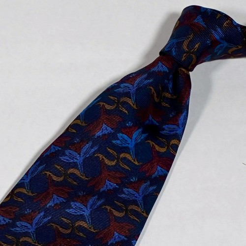 Christian dior tie blue floral - christian,