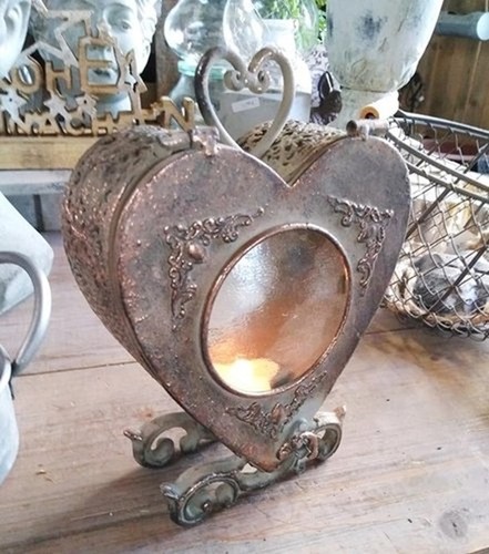 Lanterna cuore oriente stile - cuore,