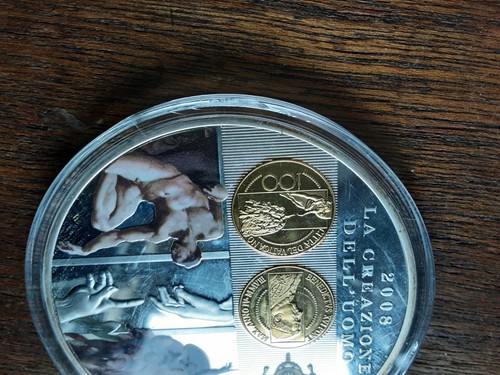 Moneta commemorativa rame - commemorativa, in