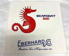 Istruzioni Eberhard Scafodat 500 E Garanzia Internazionale