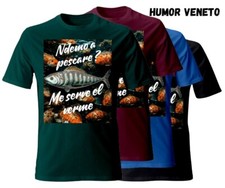 t shirt uomo cotone personalizzata humor veneto pesca