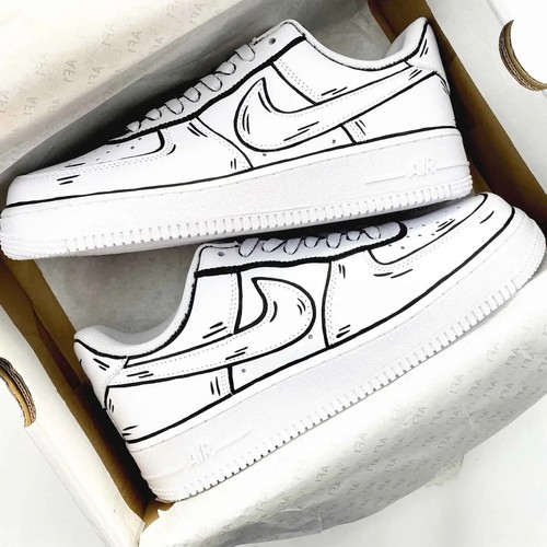 Scarpe bianche personalizzate
