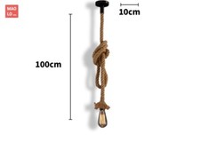 Corda di Canapa Portalampada