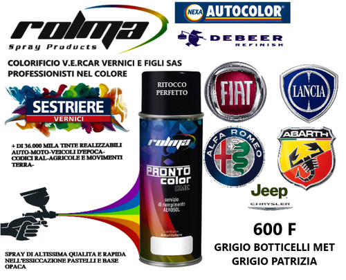Fiat 600f grigio - fiat,