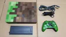 XBOX ONE S MINECRAFT 1TB LIMITED EDITION PERFETTA ORIGINALE COMPLETA