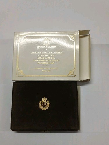 1989 san marino monete - marino, argento