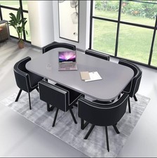 Set tavolo da pranzo 6 sedie