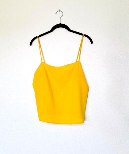 Zara crop top donna grande - top,