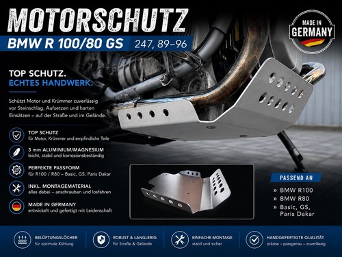 Protezione motore skid - motore,