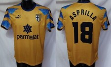 MAGLIA VINTAGE PARMA A.C. 1995 1996 HOME # 18 F.  ASPRILLA TG. XL NON ORIGINALE