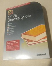Microsoft Office University 2010. Sigillato
