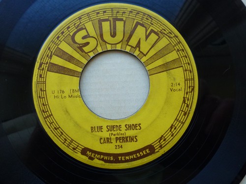 Carl perkins blue suede - carl, 45