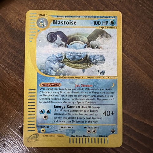 Blastoise 165 expedition - 4/165,