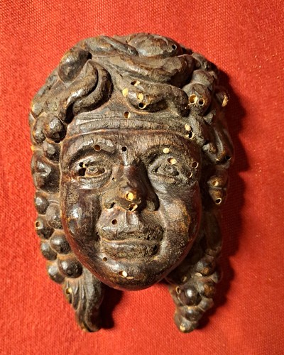 Scultura antica maschera in - antica.,