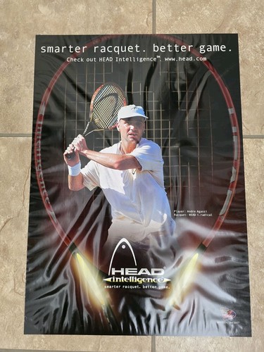 Andre agassi testa racchetta - agassi,