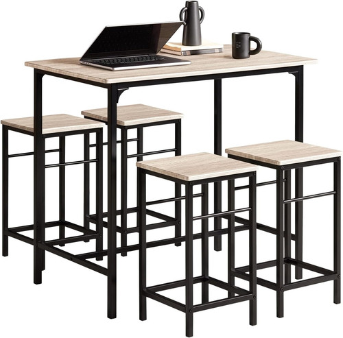 Set tavolo bar alto con - set,