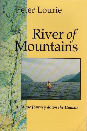 River mountains a canoe - of,