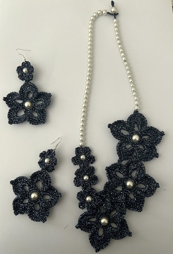 Parure blu con - blu,