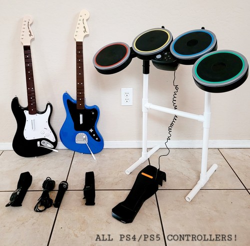 Pacchetto ps4 rock band - band, blue