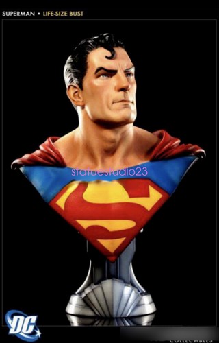 Statua sideshow superman busto - statua,